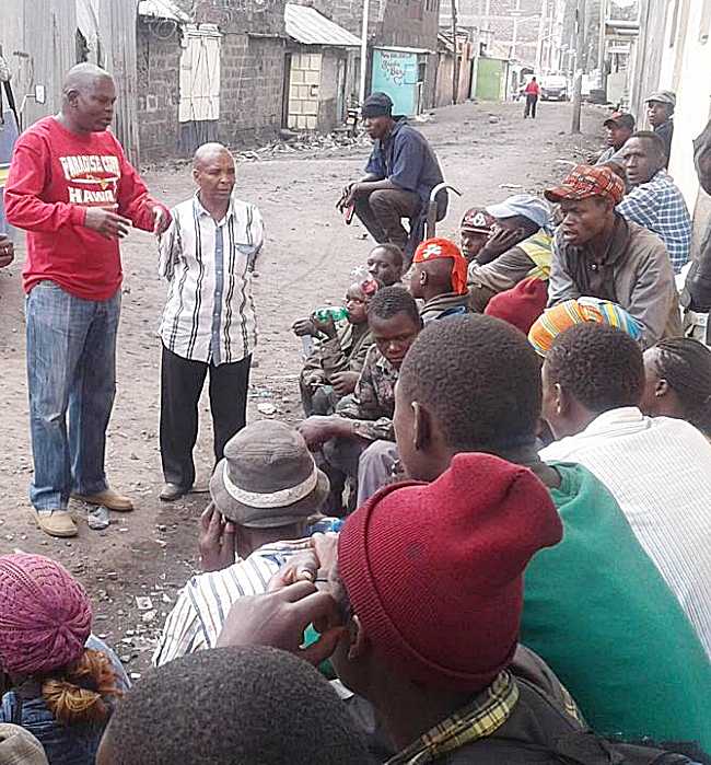 Director of HOCAN Advising Street Children