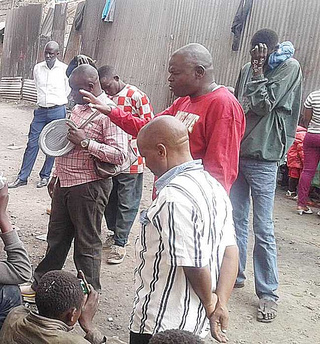 Director of HOCAN Praying for Street Children